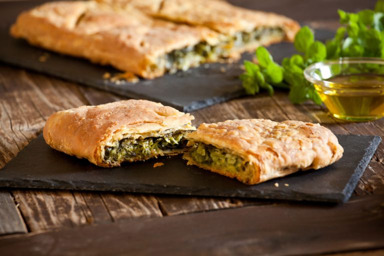 Impossible Greek Spinach Pie made with Bisquick Foodie Lovers Club